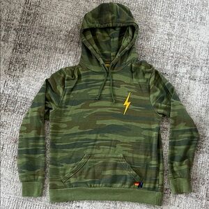 Aviator Nation - Camo Hoodie - Size Large